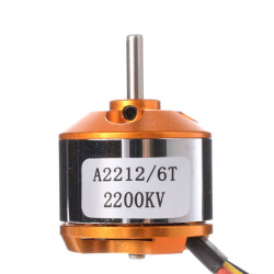 A2212/6T 2200KV Fırçasız DC Motor BLDC - RC Quadcopter Uçak Bot ve DIY Kitlerde - Thumbnail