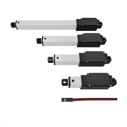 Actuonix Micro Linear Electric Actuator, L12-100-210-6-S, Control: Limit Switch, 6V - Thumbnail