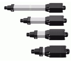 Actuonix Longest Life Stepper Motor Linear Actuator, S20-100-38-B, Motor 38, 100mm - Thumbnail