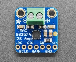 Adafruit MAX98357 3W Class D Amplifikatör Breakout Kartı - I2S - Thumbnail