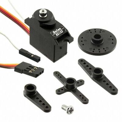 Adafruit B2122 Analog Pozisyon Geri Beslemeli Servo Motor - Metal Dişli