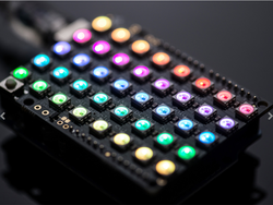 Arduino için Adafruit NeoPixel Shield - 40 RGB LED Pixel Matrix PL2772 - Thumbnail