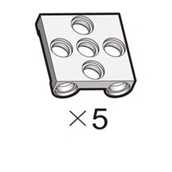Robotis - Adaptor-Cap (SPU-5(w)) Robotis OLLO Uyumlu Adaptör | 5 Adet Robotis - Adaptor-Cap (SPU-5(w)) Robotis OLLO Uyumlu Adaptör | 5 Adet