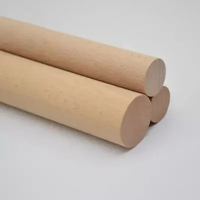 Ahşap Oyma ve El Sanatları İçin Silindir Tahta 10cm x 2cm 5'li