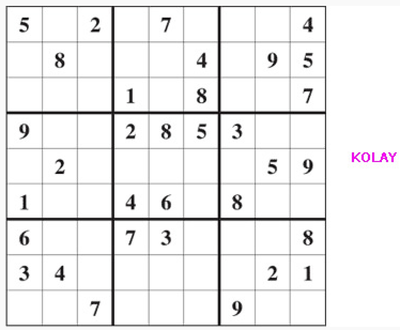 Ahşap Sudoku Oyunu