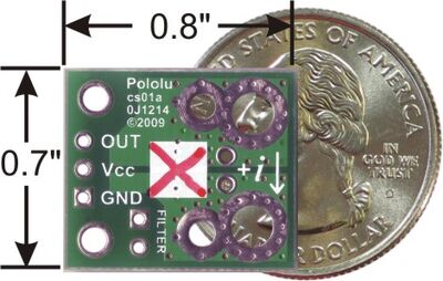 Pololu ACS714 AC-DC Analog Akım Sensörü ( -30A +30A arası) PL-1187