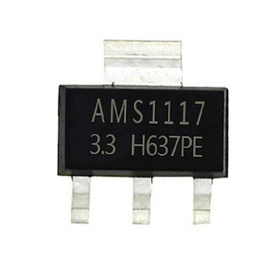 AMS1117 3.3V Lineer Voltaj Regülatörü - SOT223, 1A
