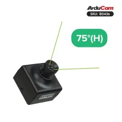 ArduCam Mega 5MP SPI Rolling Shutter Kamera - M12 Lens, 75 deg FoV, 2592x1944 - Thumbnail