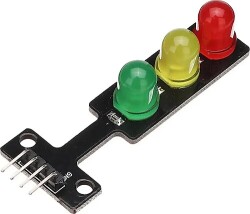 Uni-T - Arduino 8mm LED Trafik Lambası Modülü - Ortak Katot