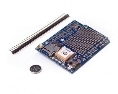 Arduino Adafruit Ultimate GPS Logger Shield v1