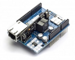 Arduino Ethernet Shield Rev3 PoE Modül ile birlikte - Thumbnail