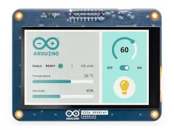 Arduino - Arduino GIGA 3.97 inç Display Dokunmatik Ekran Shield Kartı - 480x800, RGB