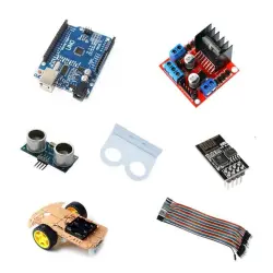 Çin - Arduino Kontrollü Engelden Kaçan Robot Araba Kiti - 2WD (WiFi Destekli) Çin - Arduino Kontrollü Engelden Kaçan Robot Araba Kiti - 2WD (WiFi Destekli)