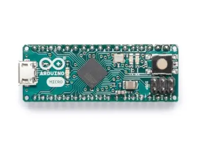 Arduino Micro 16Mhz Geliştirme Kartı - Orijinal (Header lar Lehimli)