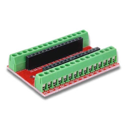 Çin - Arduino Nano Klemens - Pin Header Çevirici/Çoklayıcı Shield Çin - Arduino Nano Klemens - Pin Header Çevirici/Çoklayıcı Shield