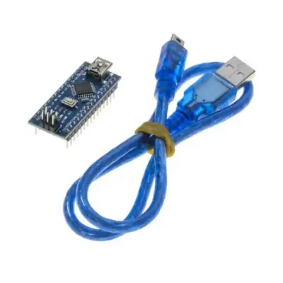 Arduino Nano Klon - CH340 USB Arayüz Entegreli (Kablo Hediyeli )