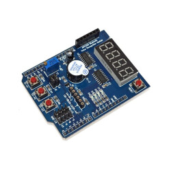 Çin - Arduino UNO için Multi Fonksiyonel (All in One) Shield Kartı Çin - Arduino UNO için Multi Fonksiyonel (All in One) Shield Kartı