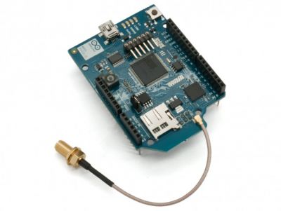 Arduino WiFi Shield (antenna connector)