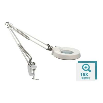 Bakon BK500C LED Aydınlatmalı Akrobat Büyüteç - 12.7cm Çap, 15X Büyütme