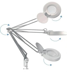 Bakon BK500C LED Aydınlatmalı Akrobat Büyüteç - 12.7cm Çap, 15X Büyütme - Thumbnail