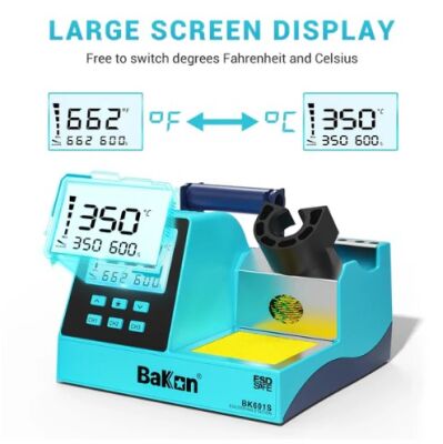 Bakon BK601S 90W Sıcaklık Ayarlı Havya İstasyonu