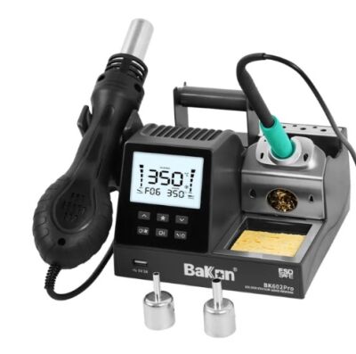 Bakon BK602 PRO 2 in 1 Havya ve Sıcak Hava Tabancalı Tamir İstasyonu