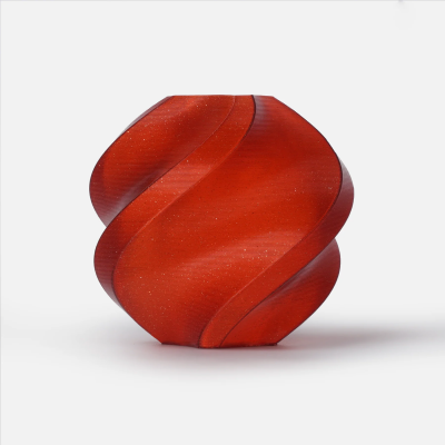 Bambu Lab 1.75mm PLA Sparkle Simli Estetik Filament - Crimson Red, 1kg