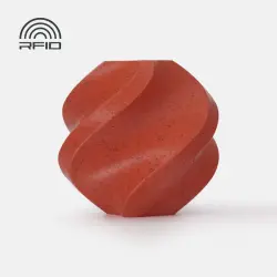 Uni-T - Bambu Lab PLA Marble Mermer Görünümlü Filament - Kırmızı Granit, 1kg