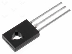BD135 Low Voltage BJT Transistor - 1.5A, 45V, NPN, TO-126 - Thumbnail