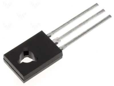 BD136 Low Voltage BJT Transistör, -1.5A -45V, PNP, TO-126