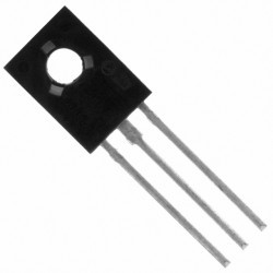 BD140 Low Voltage BJT Transistör, -1.5A, -80V, PNP, TO-126 - Thumbnail