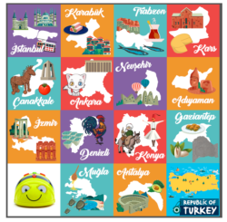 TTS Group - Bee-Bot (Bee Bot) & Blue-Bot Hayvanlar Matı Yerli