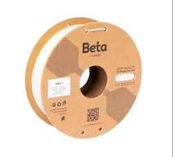 Beta - Beta ABS+ (Plus) 1.75mm Filament - 800g, White Beta - Beta ABS+ (Plus) 1.75mm Filament - 800g, White