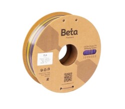 Beta - Beta PLA-Mystic Silk 1.75mm Filament - 1kg, Blue Purple Yellow Beta - Beta PLA-Mystic Silk 1.75mm Filament - 1kg, Blue Purple Yellow