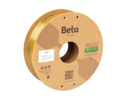 Beta - Beta PLA-Mystic Silk 1.75mm Filament - 1kg, Gold Green Fuchsia Beta - Beta PLA-Mystic Silk 1.75mm Filament - 1kg, Gold Green Fuchsia