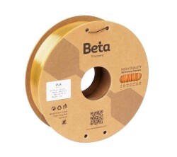 Beta - Beta PLA-Mystic Silk 1.75mm Filament - 1kg, Red Gold Black Beta - Beta PLA-Mystic Silk 1.75mm Filament - 1kg, Red Gold Black