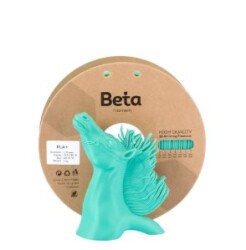 Beta - Beta PLA+ (Plus) 1.75mm Filament - 1kg, Aqua Yeşil