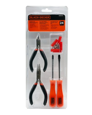 Black Decker Yankeski Kargaburun Tornavida Seti BD80332