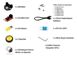 Codlai CarBot Lite WiFi Kontrollü Programlanabilir Robot Araba Kiti - Thumbnail