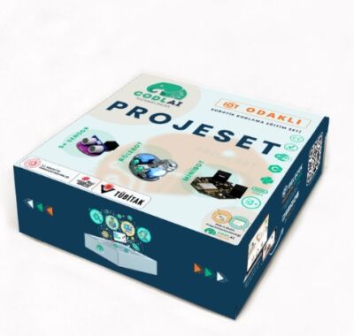 Codlai ProjeSet IoT Tabanlı Robotik Kodlama Seti (Minibot + Rolebot + 9 Sensör)