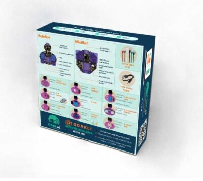Codlai ProjeSet IoT Tabanlı Robotik Kodlama Seti (Minibot + Rolebot + 9 Sensör)