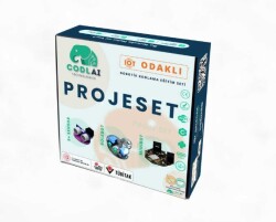 Codlai - Codlai ProjeSet IoT Tabanlı Robotik Kodlama Seti (Minibot + Rolebot + 9 Sensör)