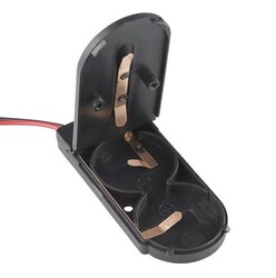 Çin - CR2032 Kapaklı Anahtarlı Pil Yuvası - 2 Pil için