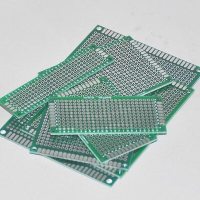 Delikli Pertinaks PROTO PCB - 3x7, Çift Yüzlü