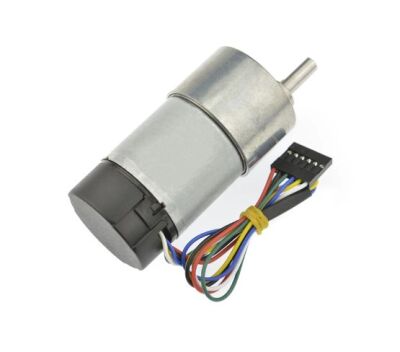 DFRobot 12V 251RPM Redüktörlü ve 16 CPR Enkoderli Motor - FIT0186