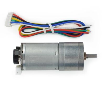 DFRobot 6V 210RPM Redüktörlü ve 11 CPR Enkoderli Motor - FIT0521