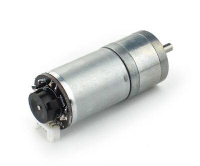DFRobot 6V 210RPM Redüktörlü ve 11 CPR Enkoderli Motor - FIT0521