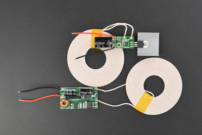 DFRobot Kablosuz Şarj Modülü - 12V, 3A, 5.5cm max, FIT0703