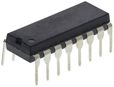 DG309CJ Quad SPST Analog Switch (Normally Closed) | DIP-16 Entegre, Vishay