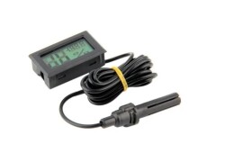 Çin - Dijital Göstergeli Kapalı Alan Sıcaklık ve Nem Ölçer (Termo Higrometre)